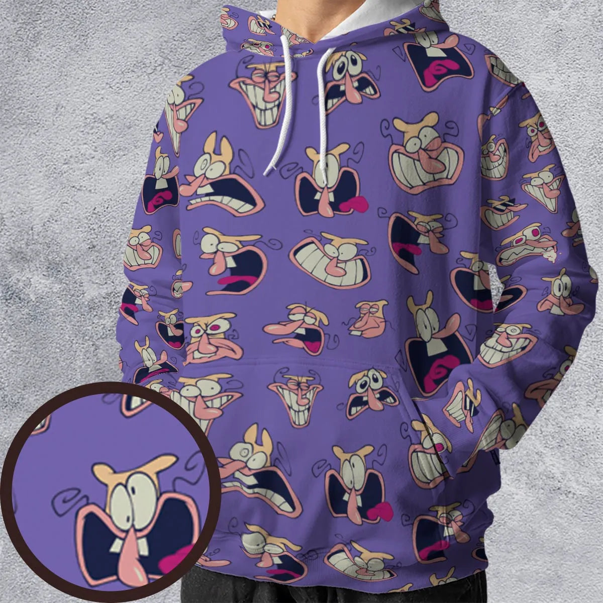Full Print Hoodie - CXCKYXJF