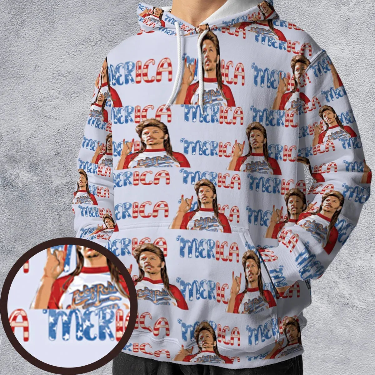 Full Print Hoodie - D5N73KJ9