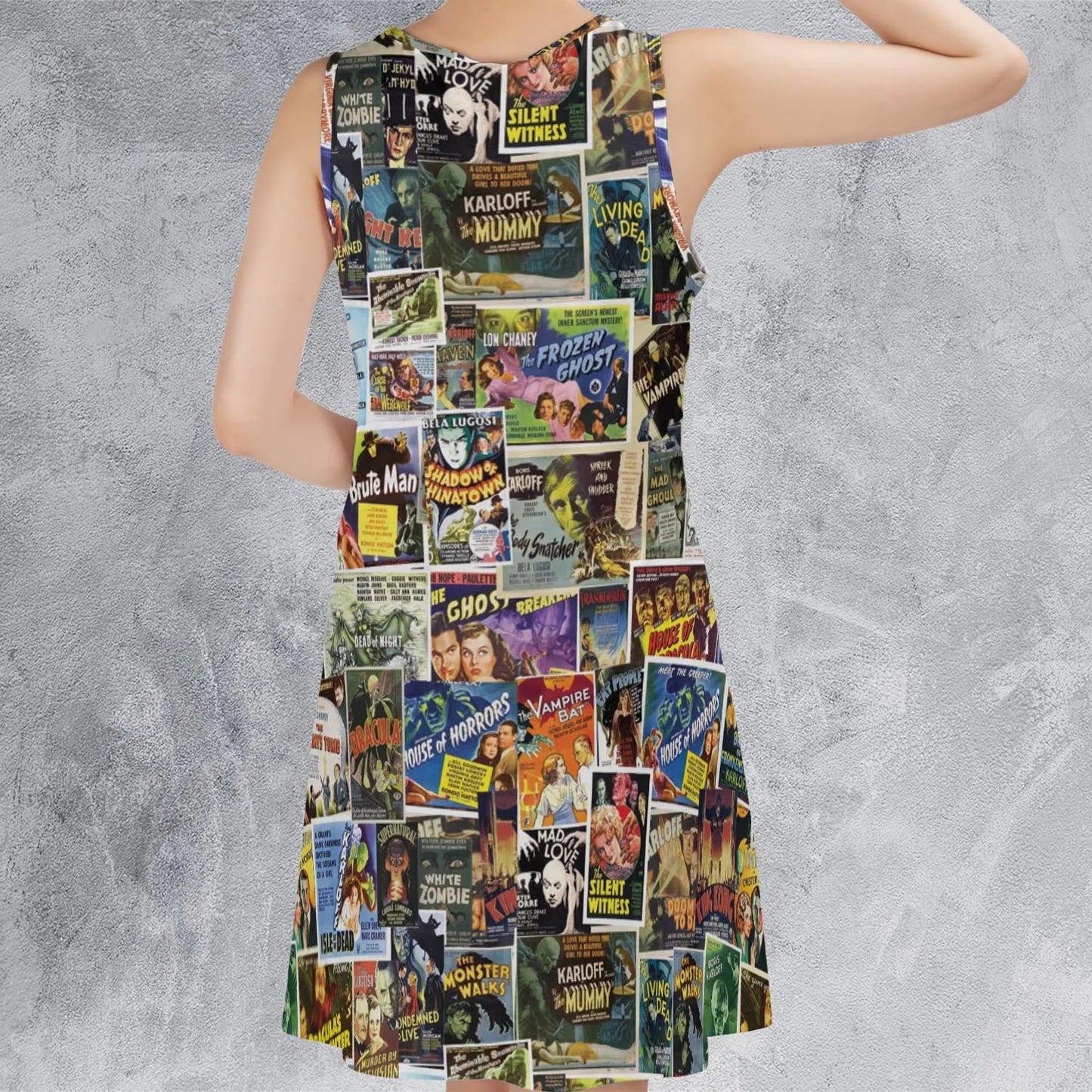Casual Sleeveless Dress - 6JQ34E1M