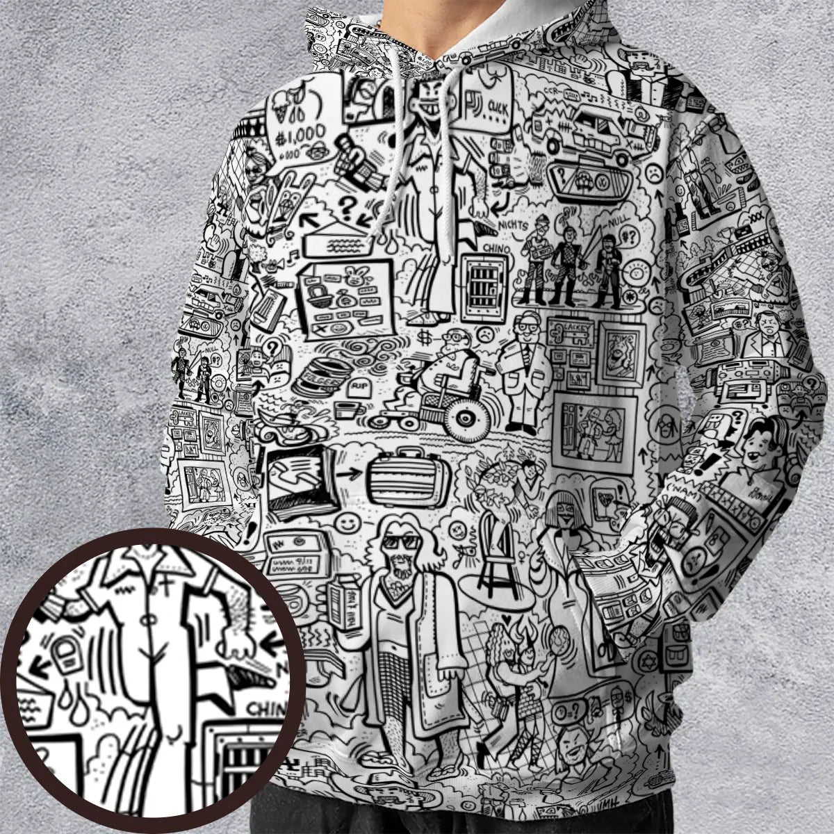 Full Print Hoodie - 77JAJKW3