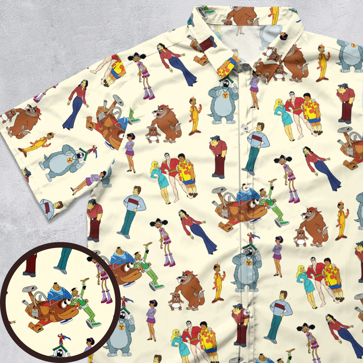 Short Sleeve Button Shirt - JDSULGZJ