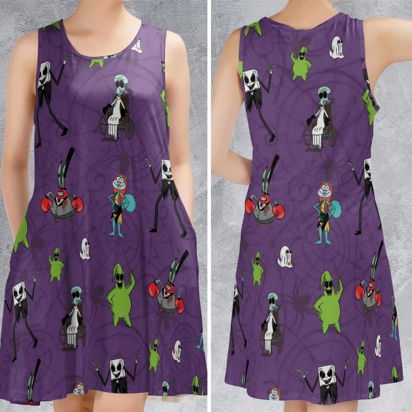 Casual Sleeveless Dress - KXPLX8AR