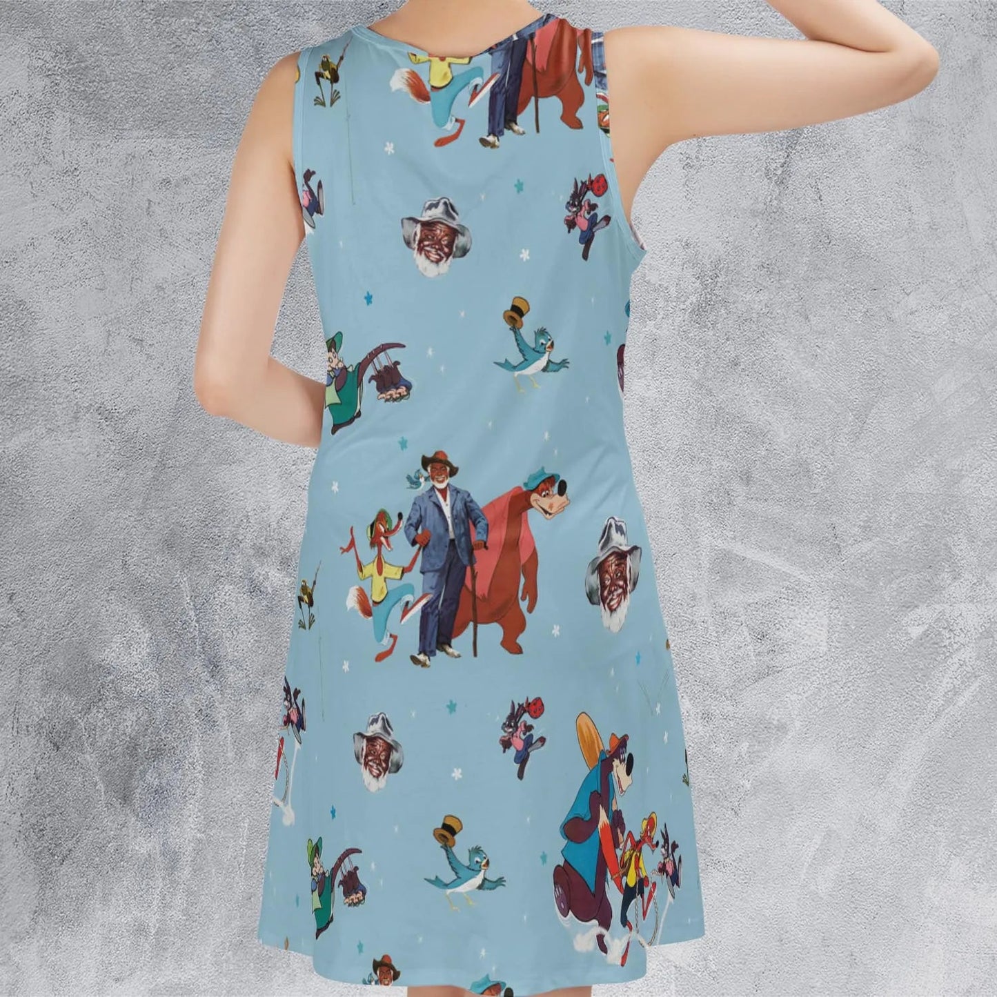 Casual Sleeveless Dress - CPV22FAP