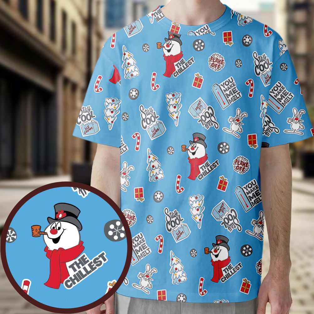 All-Over Print Unisex T-Shirt - E2DCD3LE -  - 1
