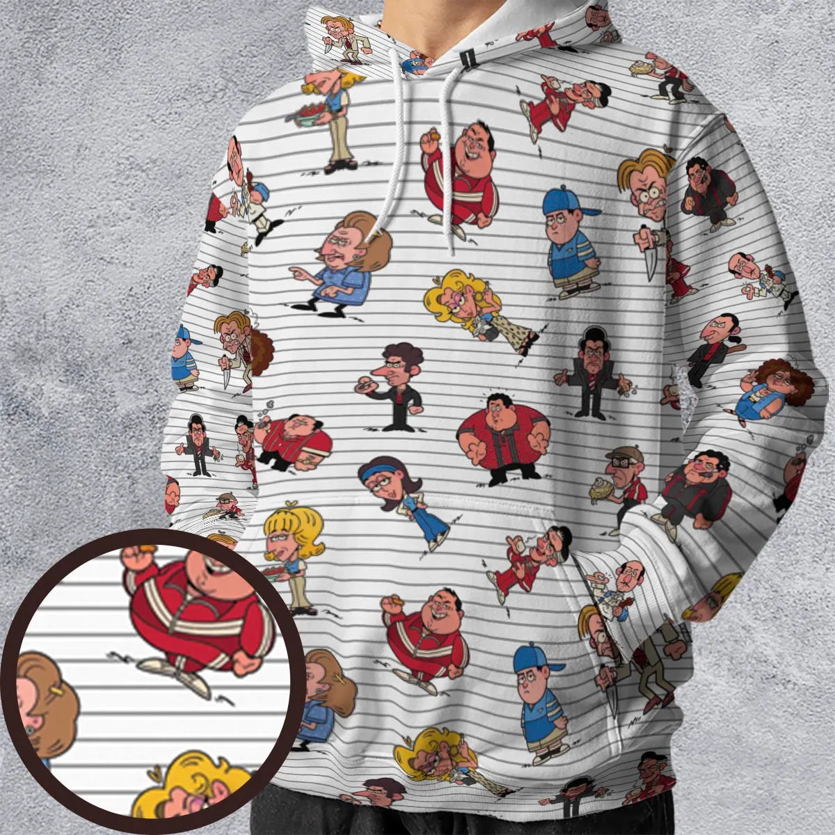 Full Print Hoodie - J76YWNXL