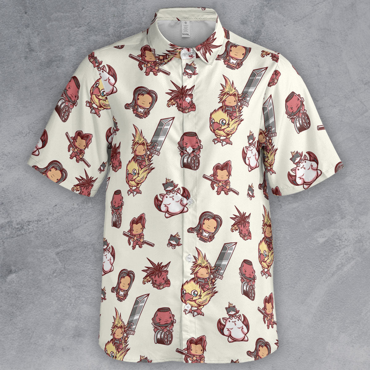Short Sleeve Button Shirt - 6ANEDAPC