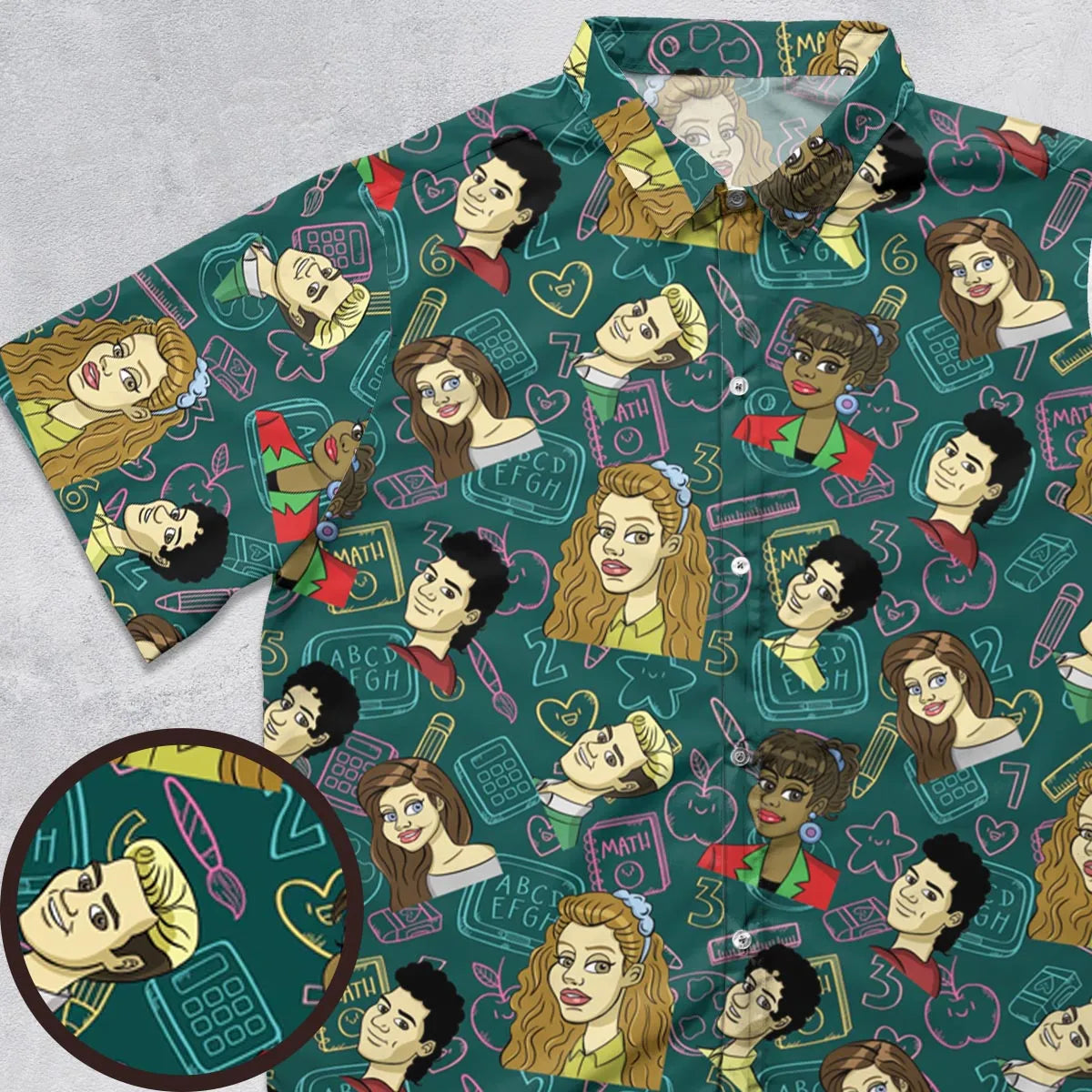 Short Sleeve Button Shirt - QWMXSCLZ