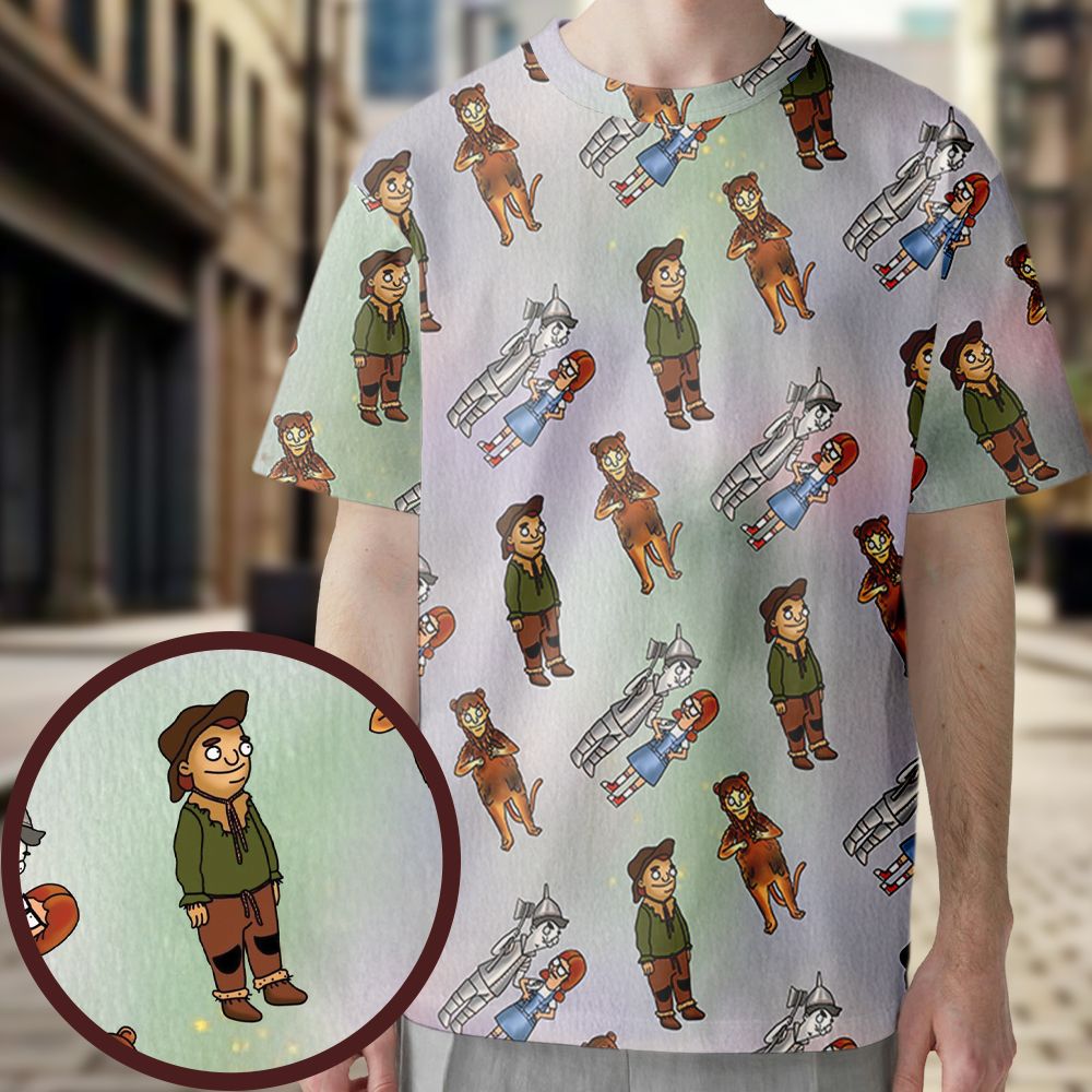 All-Over Print Unisex T-Shirt - Z3VXL51P -  - 1