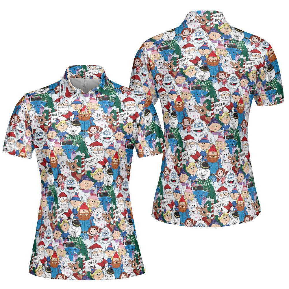 AOP Men/Women Polo Shirt - 6V31KXVJ -  - 5