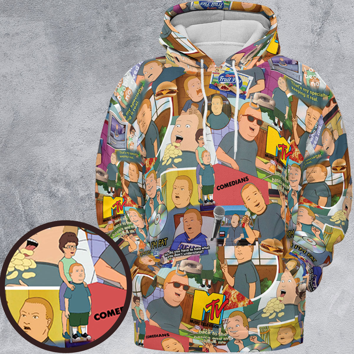 Full Print Hoodie - V7HWZQVA
