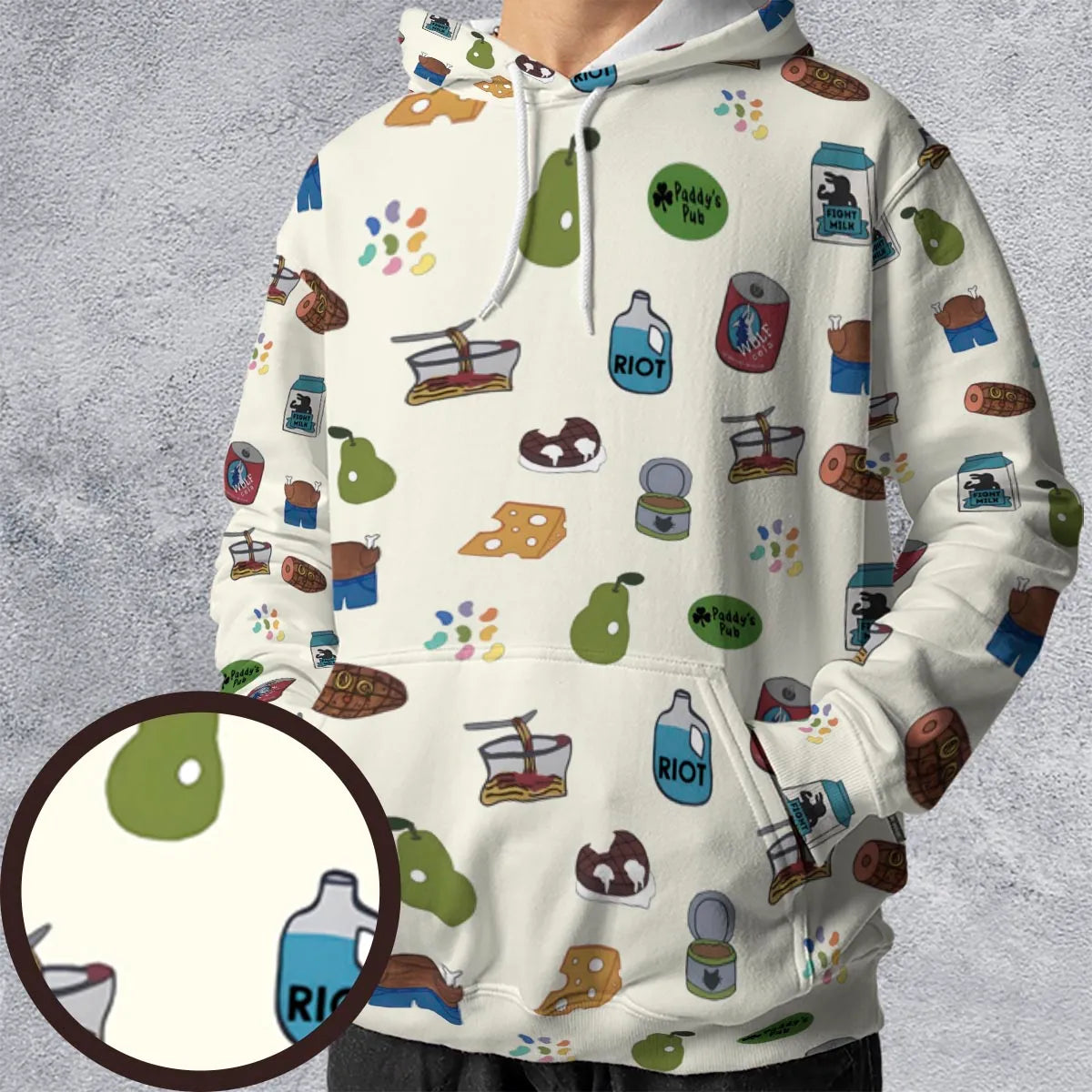 Full Print Hoodie - PJAHDTQZ