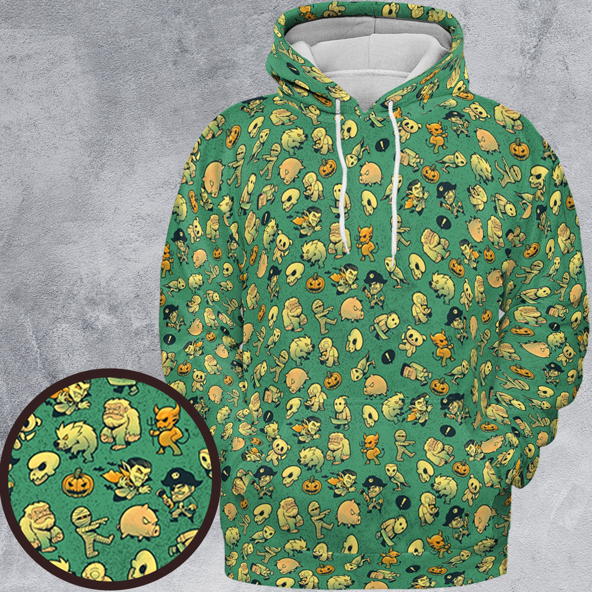 Full Print Hoodie - 569CZFSS