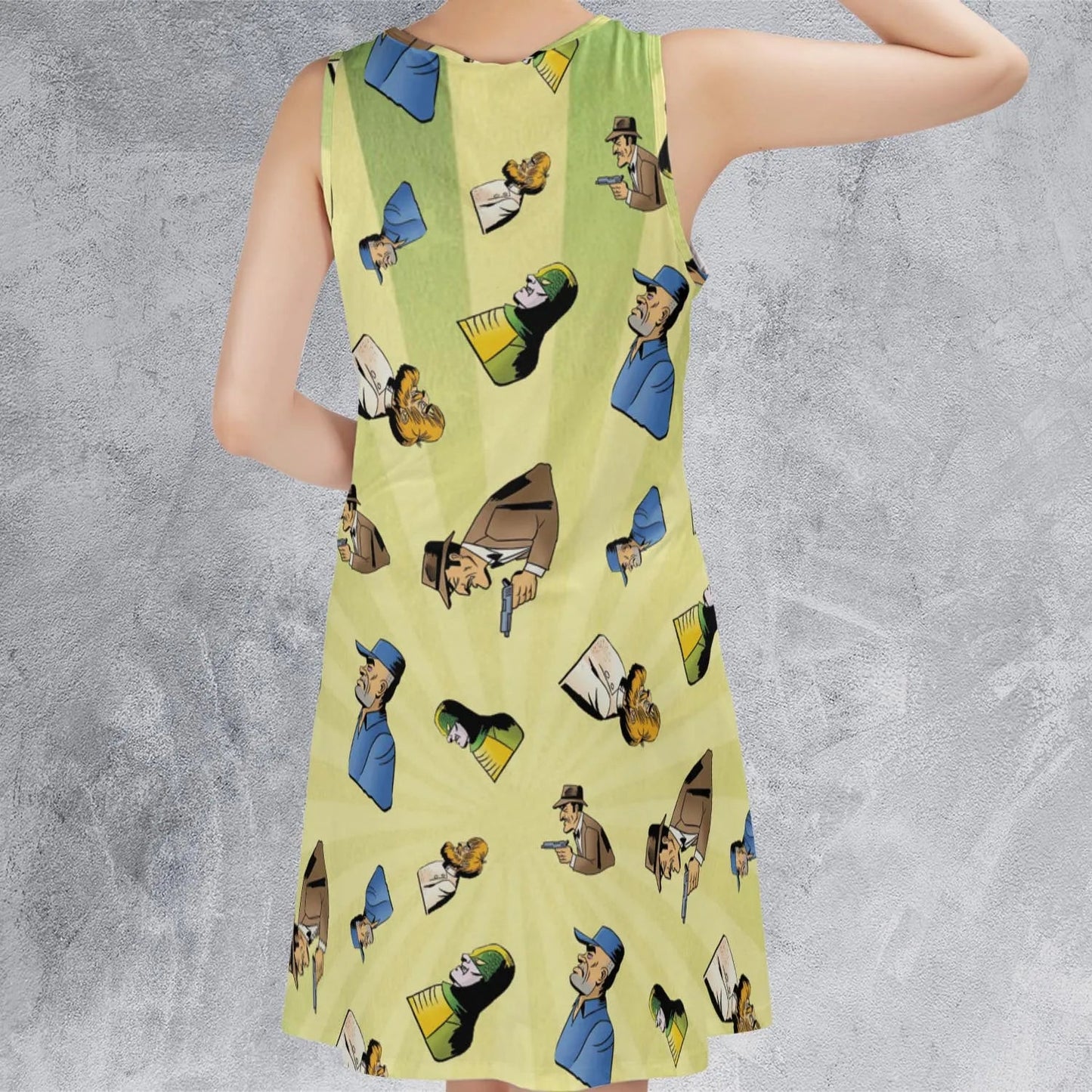 Casual Sleeveless Dress - G99B6XM6