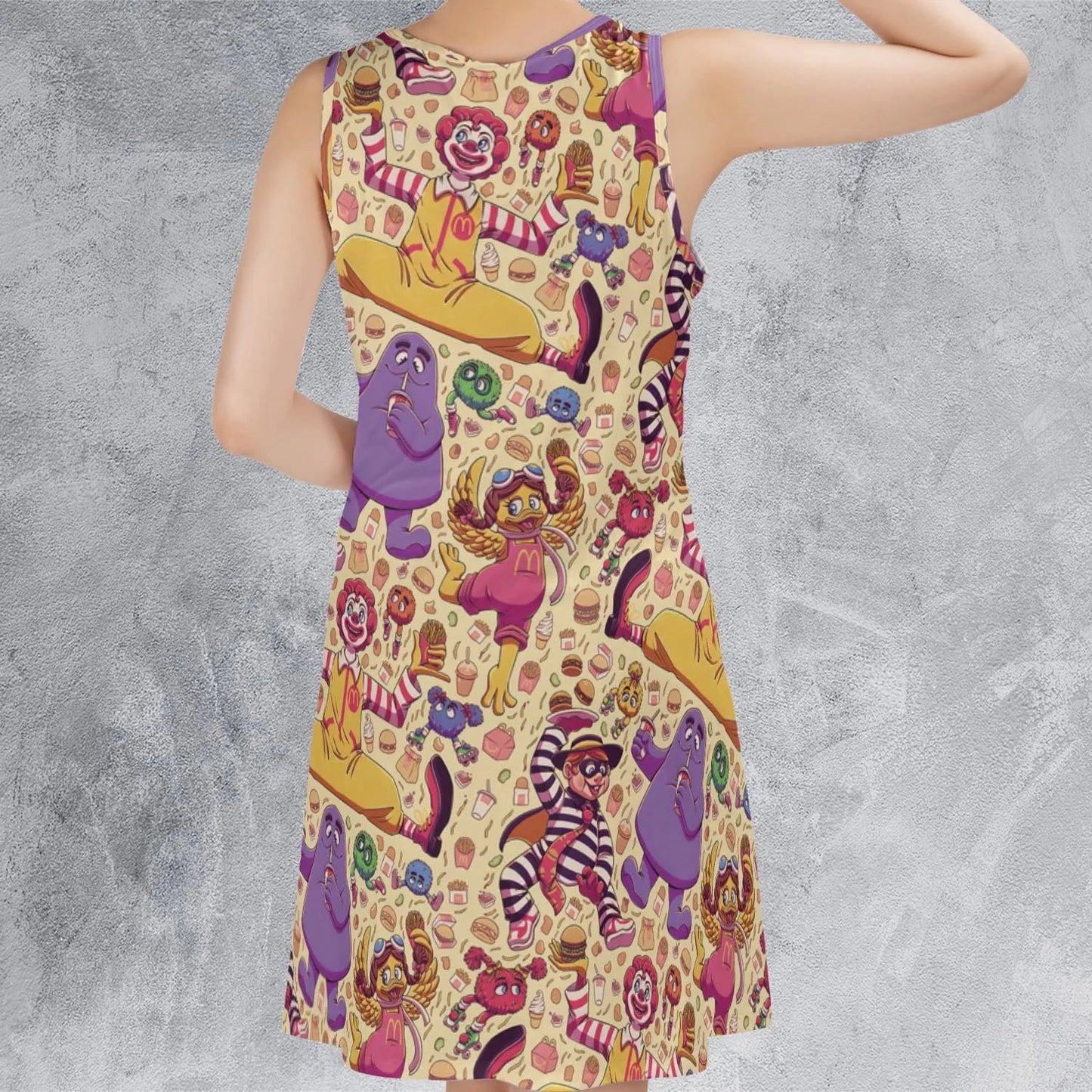Casual Sleeveless Dress - PUAEZFJE