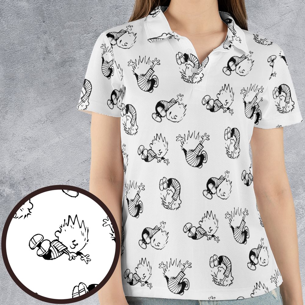 AOP Men/Women Polo Shirt - MU7HLGND -  - 4