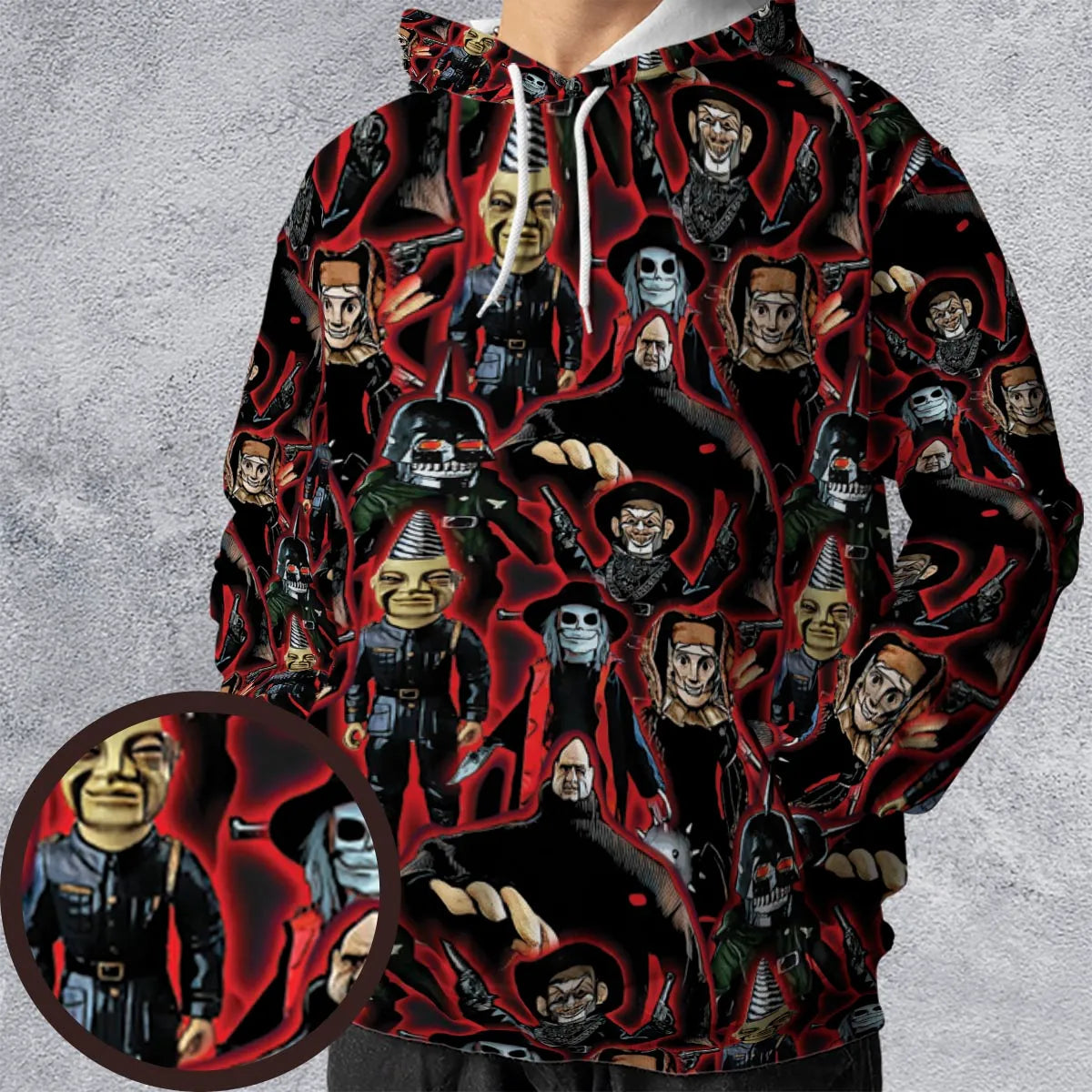 Full Print Hoodie - EK165GGD
