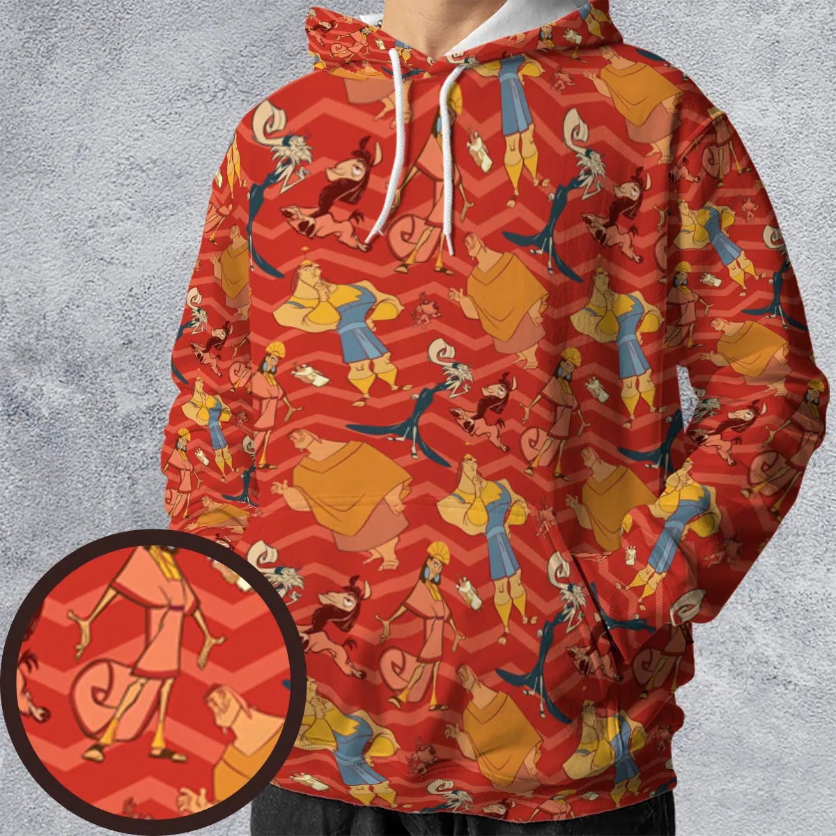 Full Print Hoodie - TVAMWPKQ