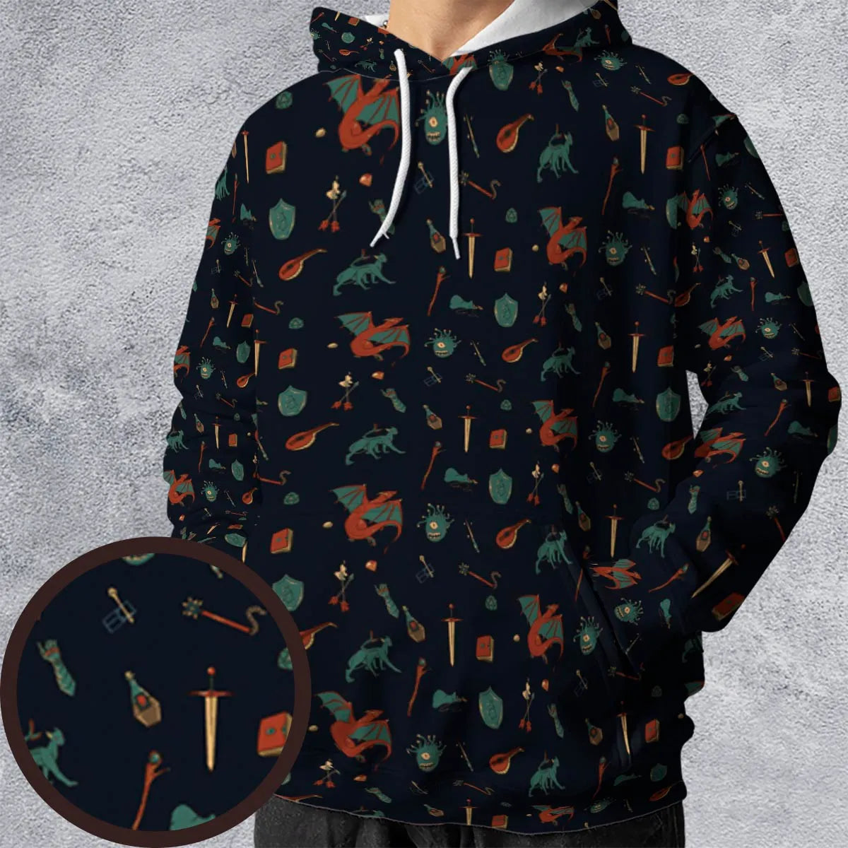 Full Print Hoodie - MV9SMB3X