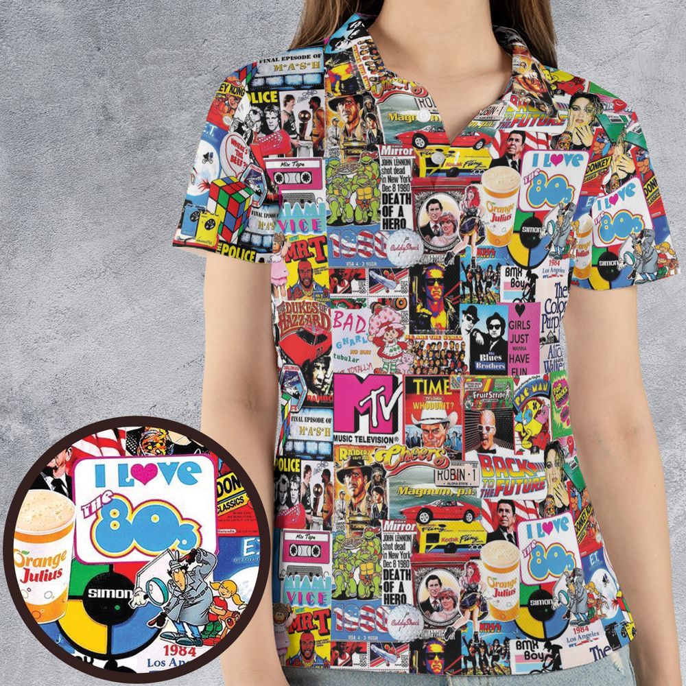 AOP Men/Women Polo Shirt - TYFZ8E8J -  - 4