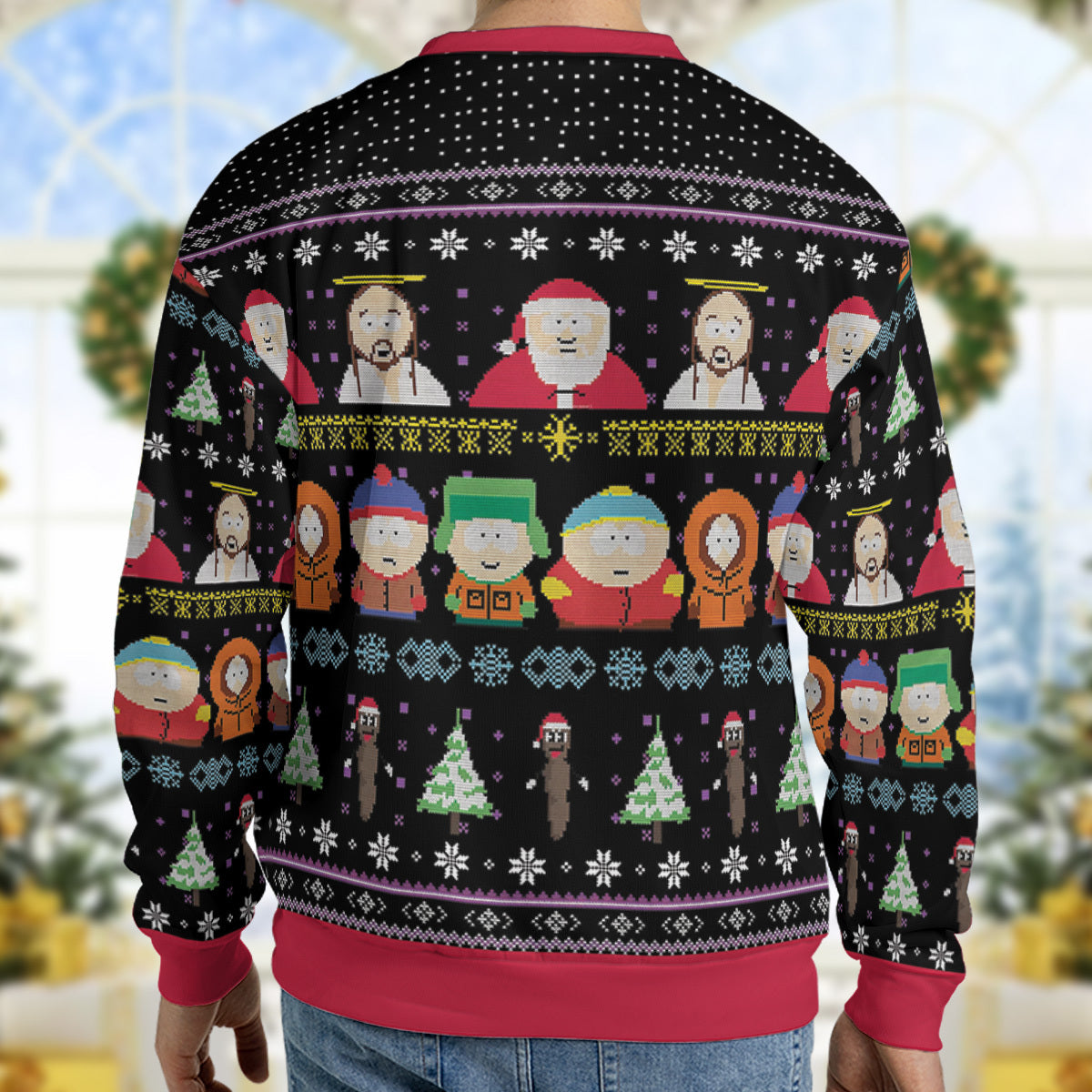 Ugly Christmas Sweatshirt - T1ZHYBCD
