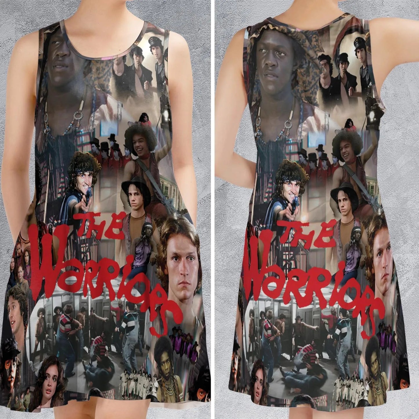 Casual Sleeveless Dress - LBVZ5W32