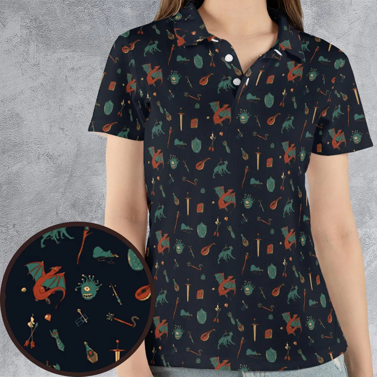 Unisex Polo Shirt - P74HBBDB