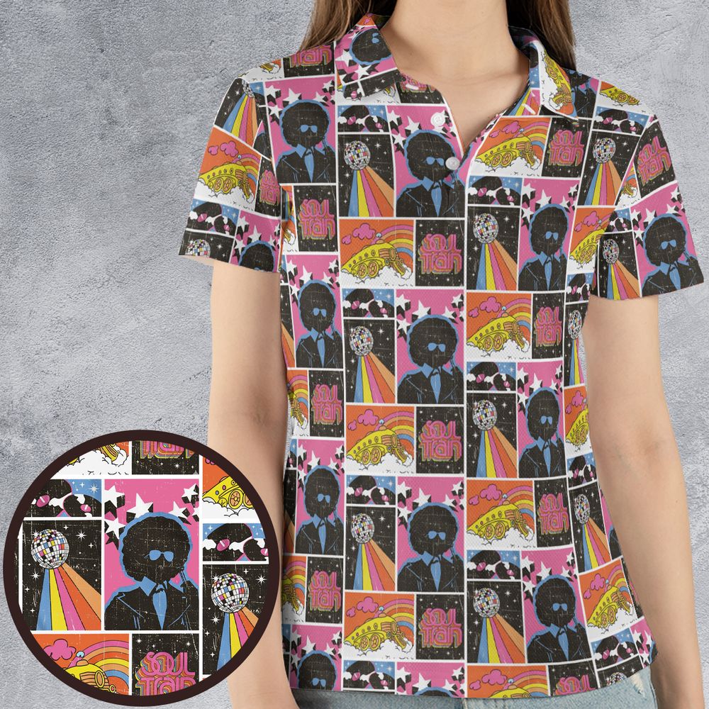 AOP Men/Women Polo Shirt - WQT1SQZD -  - 4