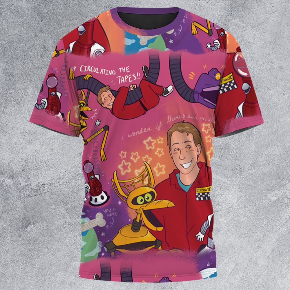 All-Over Print Unisex T-Shirt - NZ848WSQ -  - 3