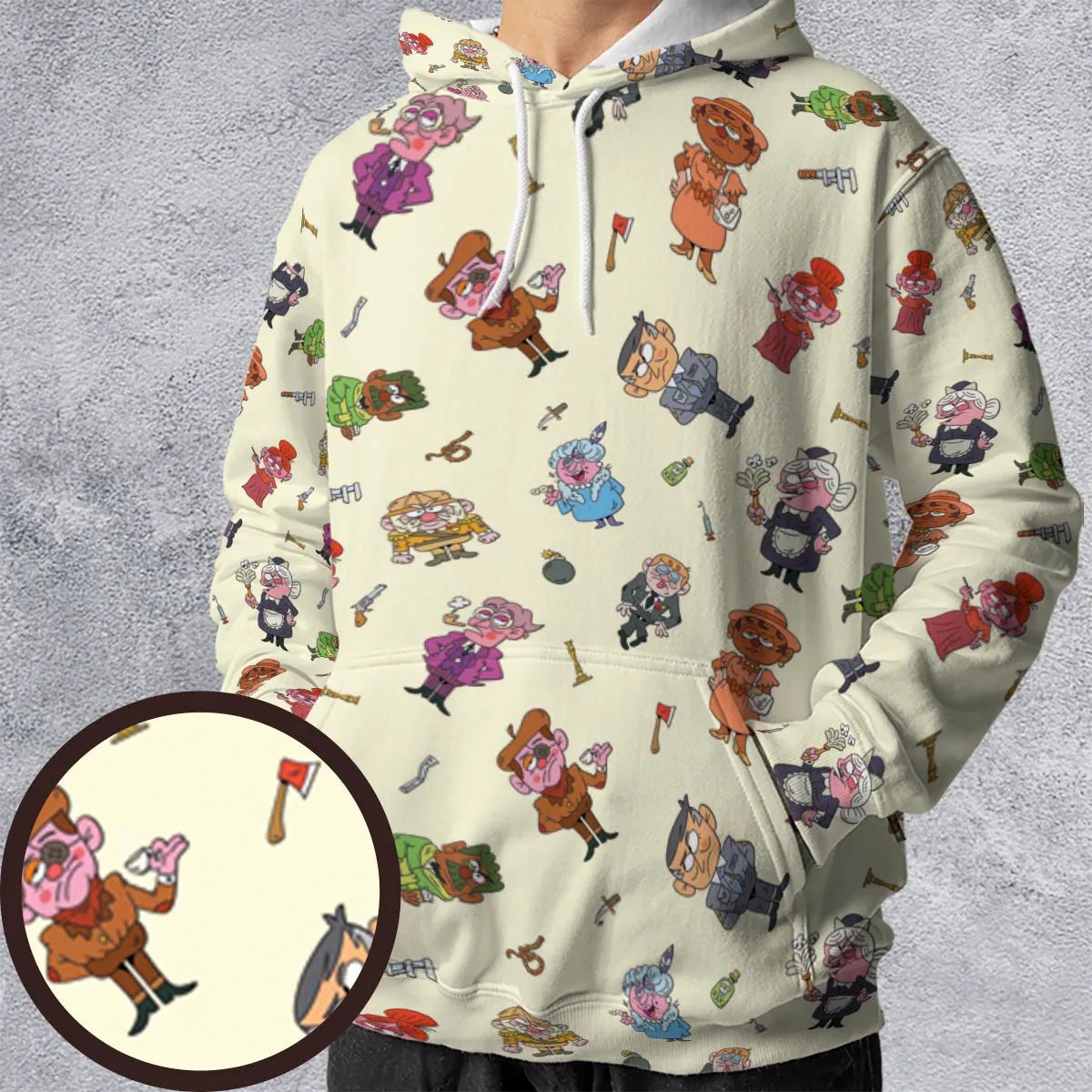 Full Print Hoodie - 88VR7U7G