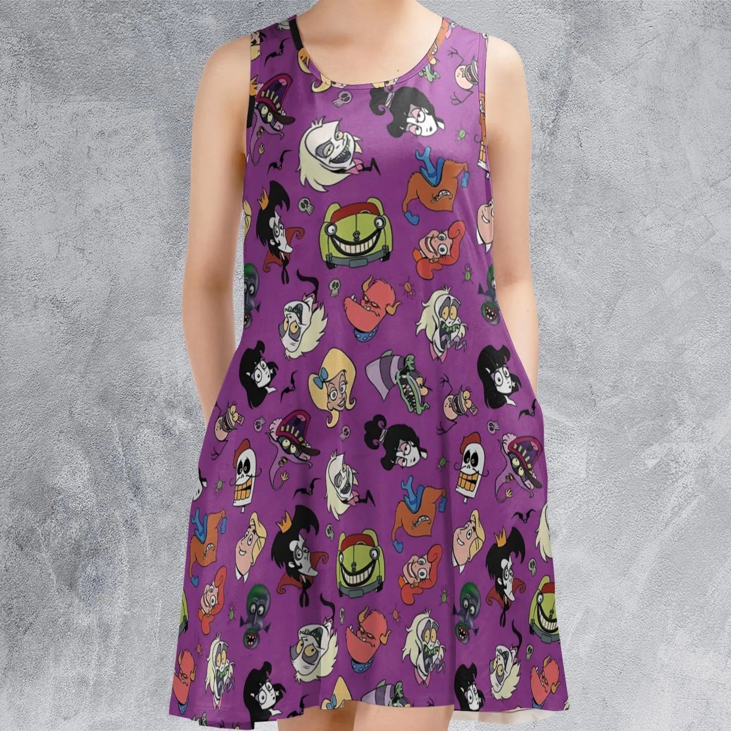 Casual Sleeveless Dress - GV8AKKQ4