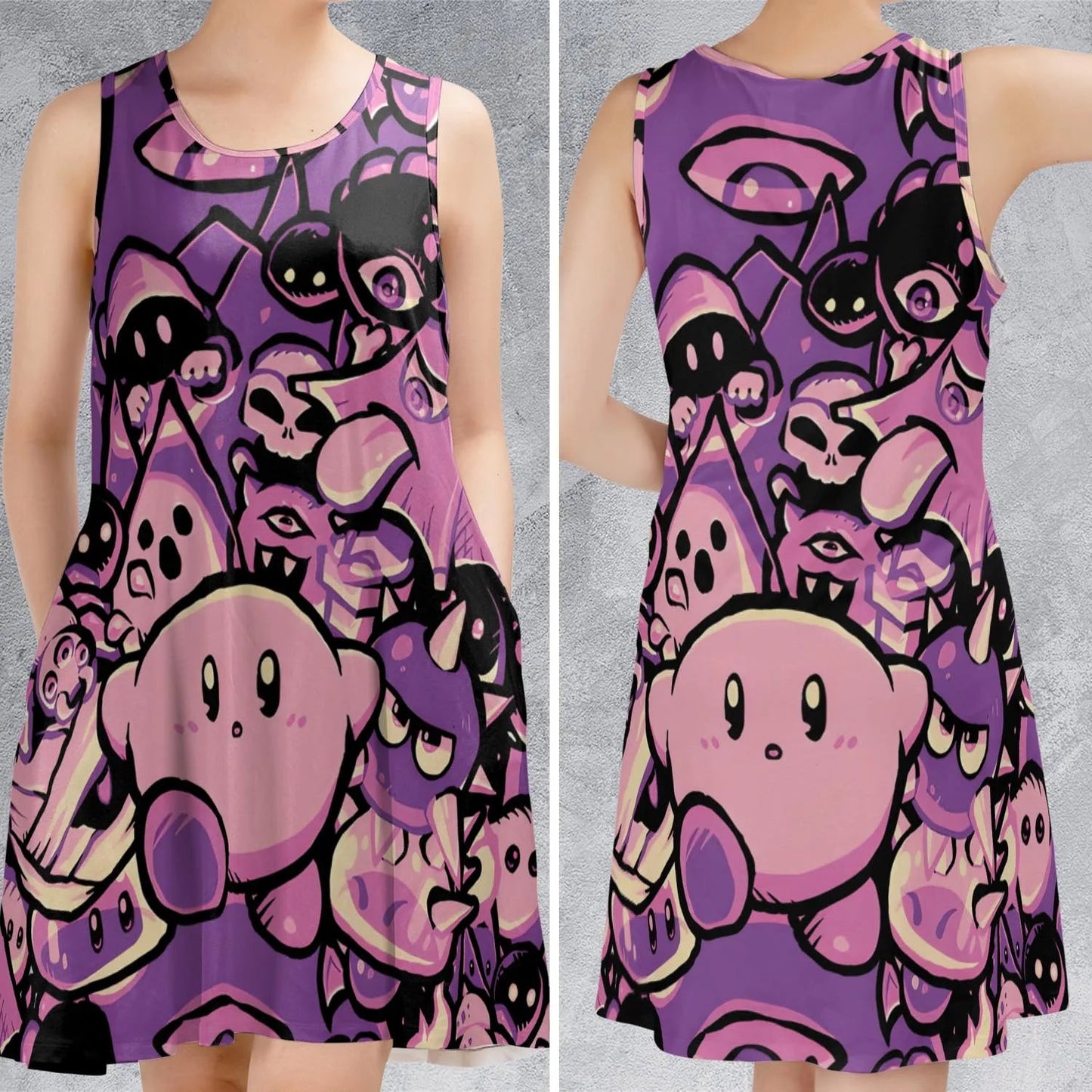 Casual Sleeveless Dress - Z7QCZJQR