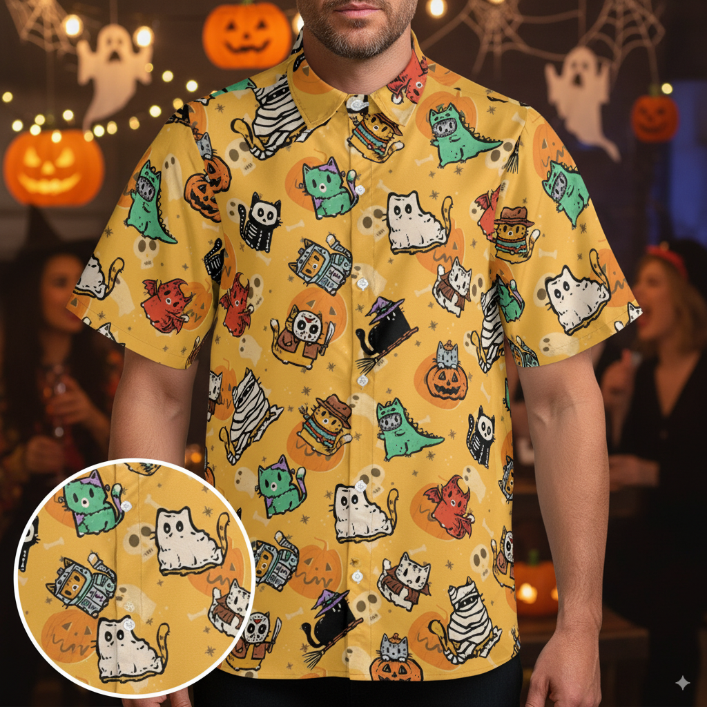Short Sleeve Button Shirt - 5RUWJBYJ