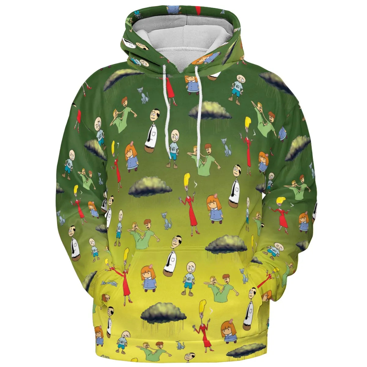 Full Print Hoodie - GQ35CP9C