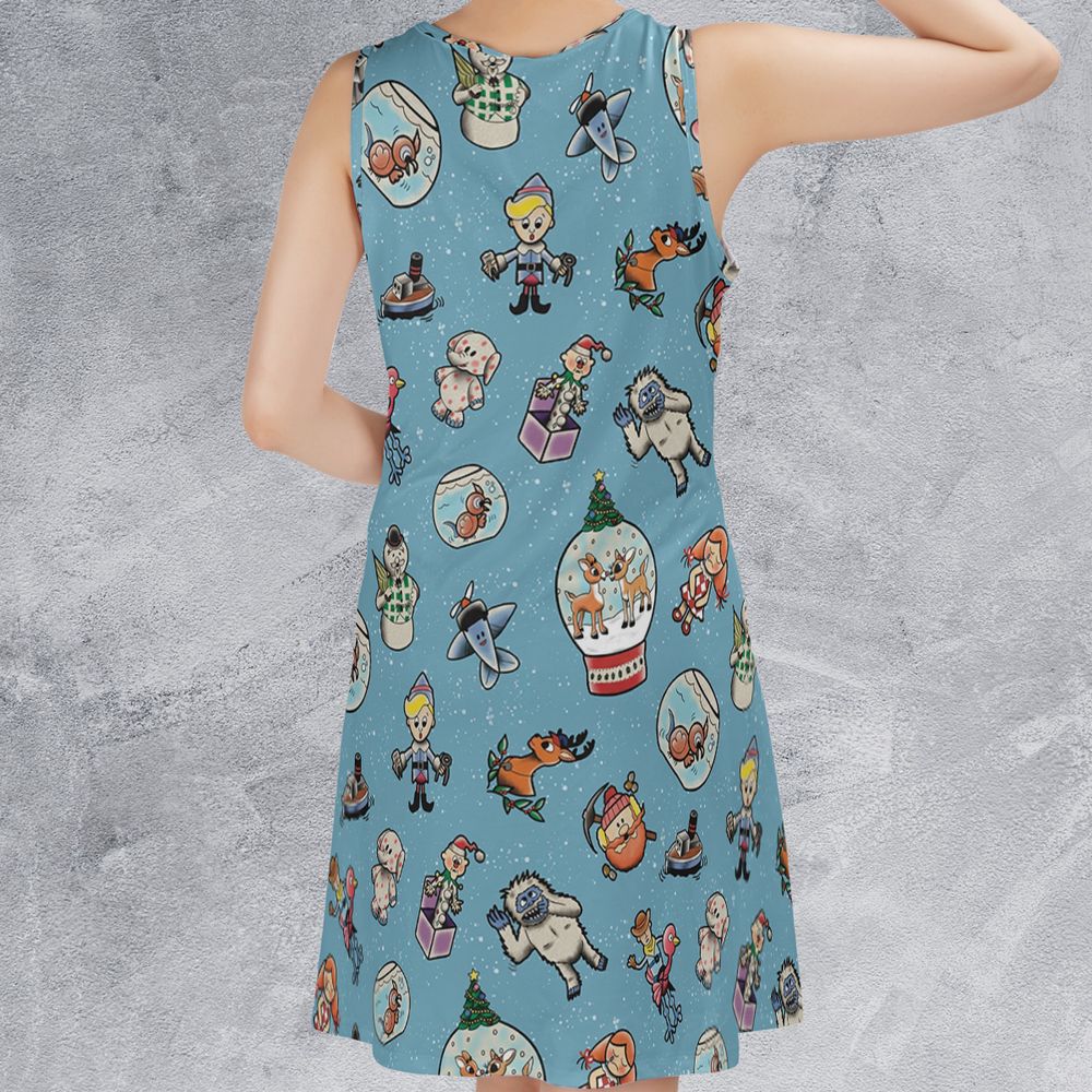 Sleeveless Dress - KA7F81BG -  - 2