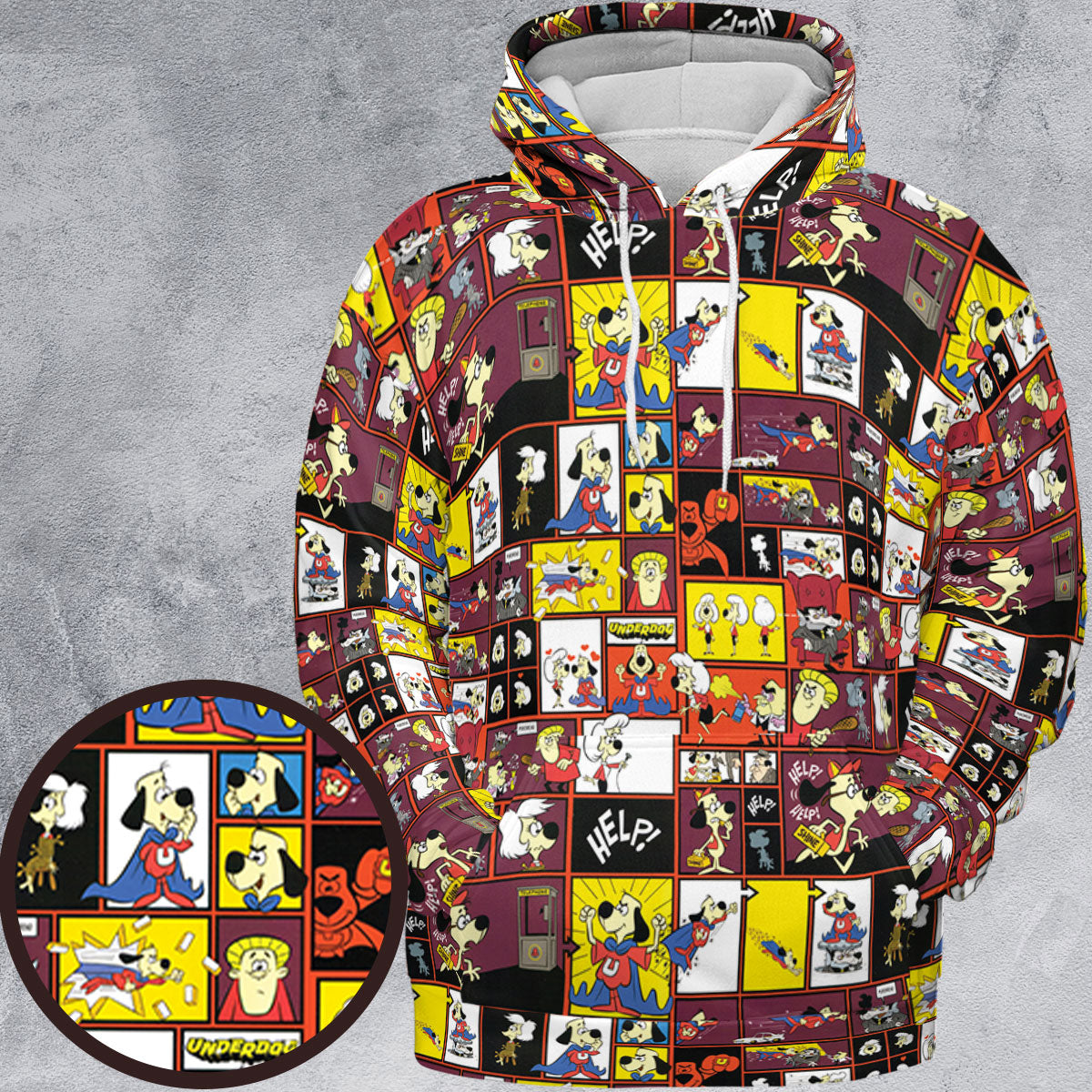 Full Print Hoodie - EVMLSVA6