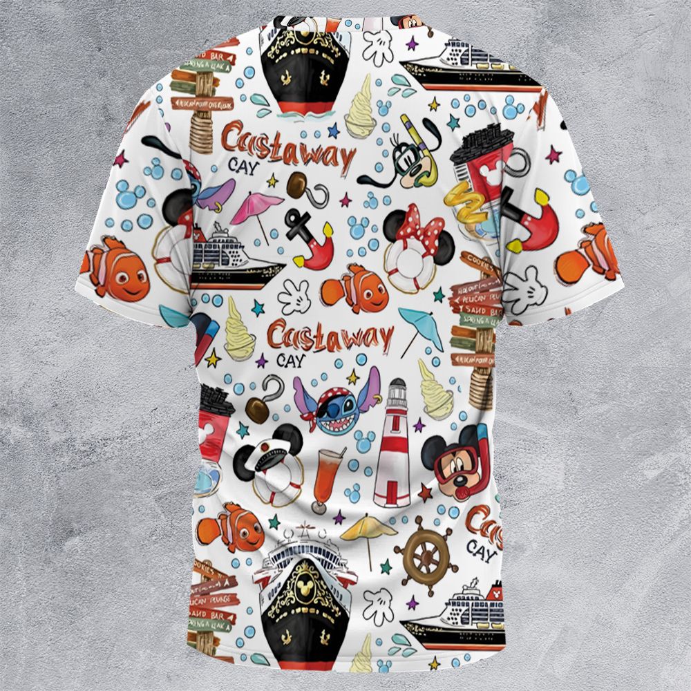 All-Over Print Unisex T-Shirt - CW7NVQ9E -  - 4