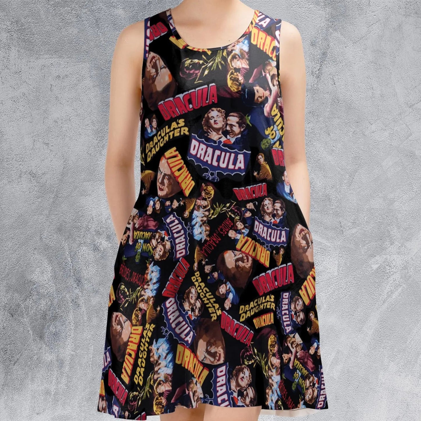 Casual Sleeveless Dress - CYXRKHXM