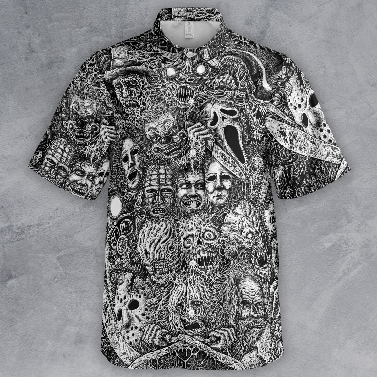 Short Sleeve Button Shirt - SP1WUZBT