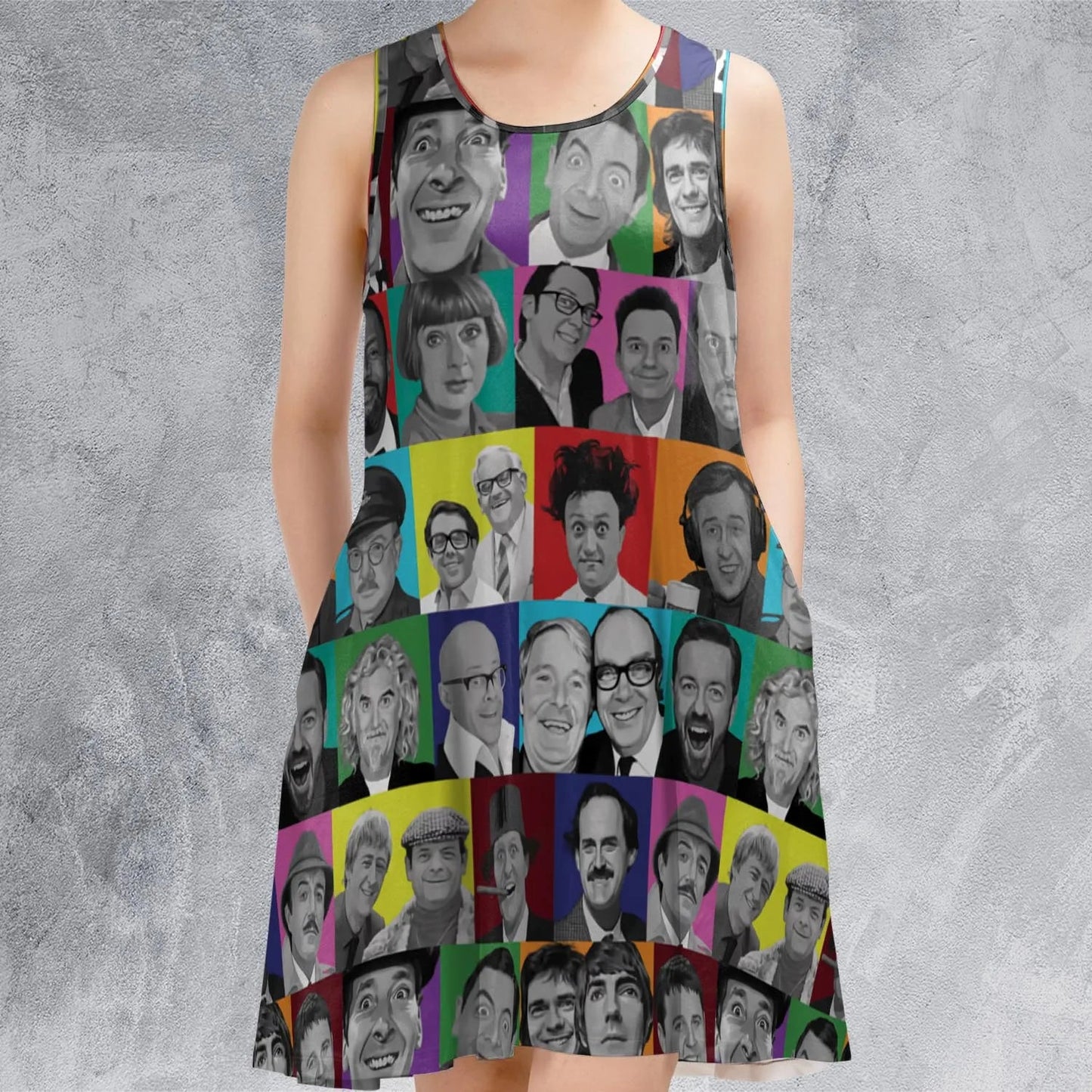 Casual Sleeveless Dress - JY9Q7UMD