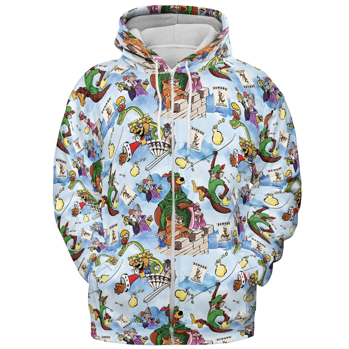 Full Print Hoodie - PWGZDWGK
