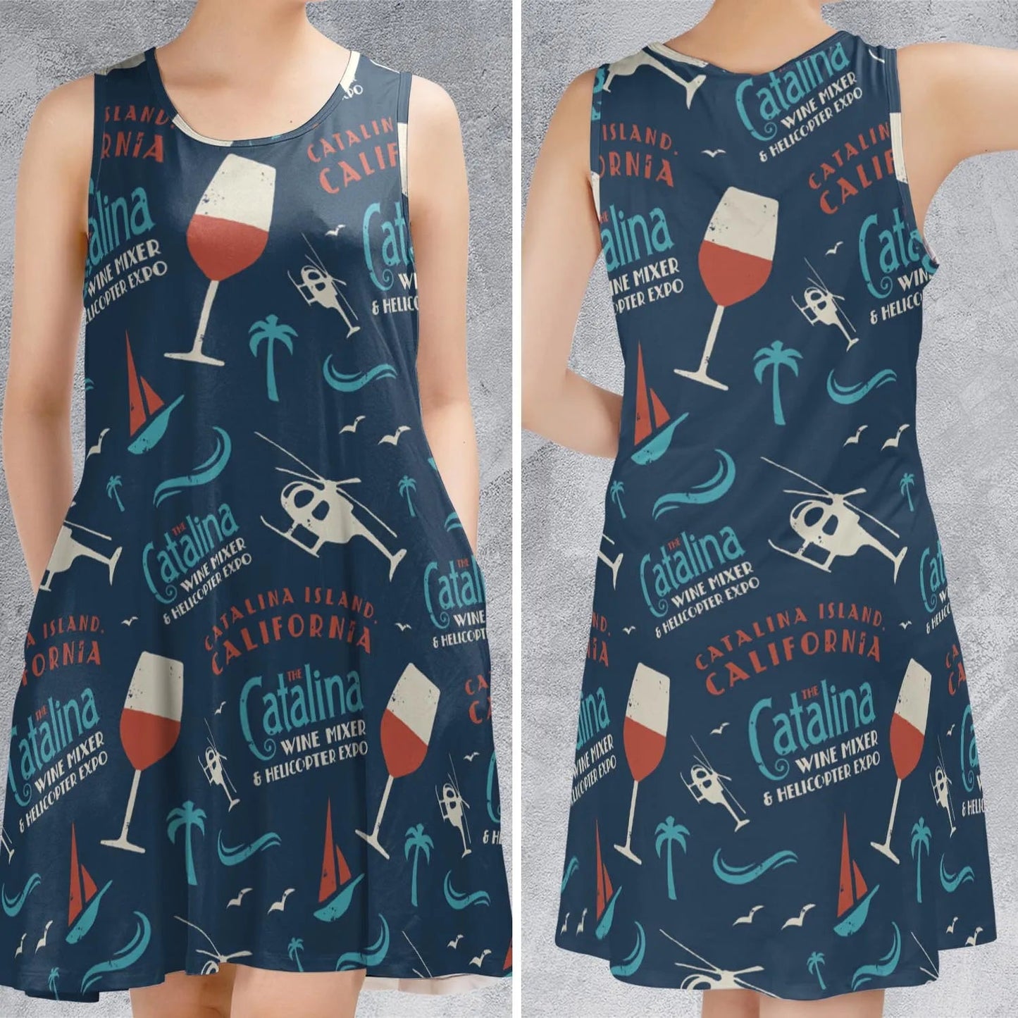 Casual Sleeveless Dress - 32S2123P