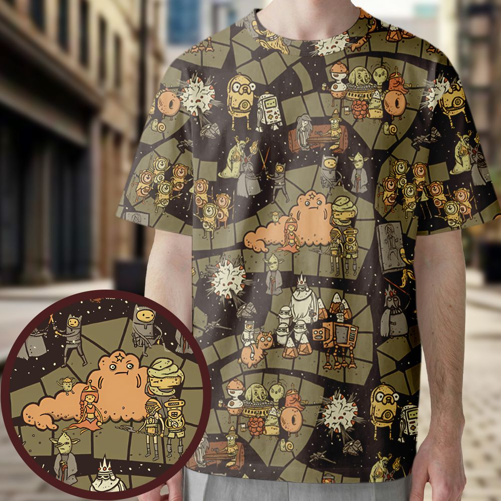 All-Over Print Unisex T-Shirt - 2C7XQVT5 -  - 1