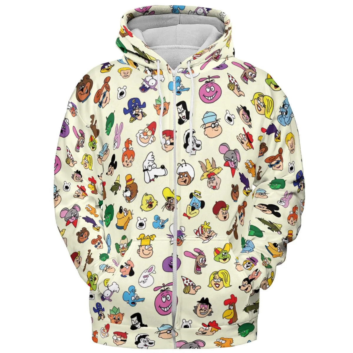 Full Print Hoodie - 6BQVJGBW