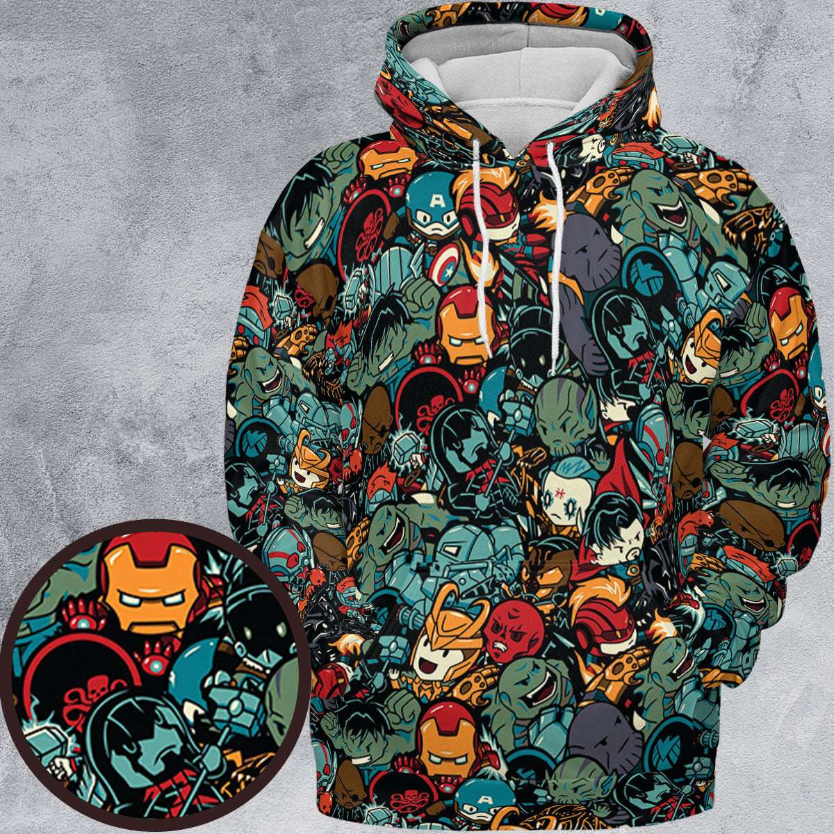 Full Print Hoodie - SCKPB3A9