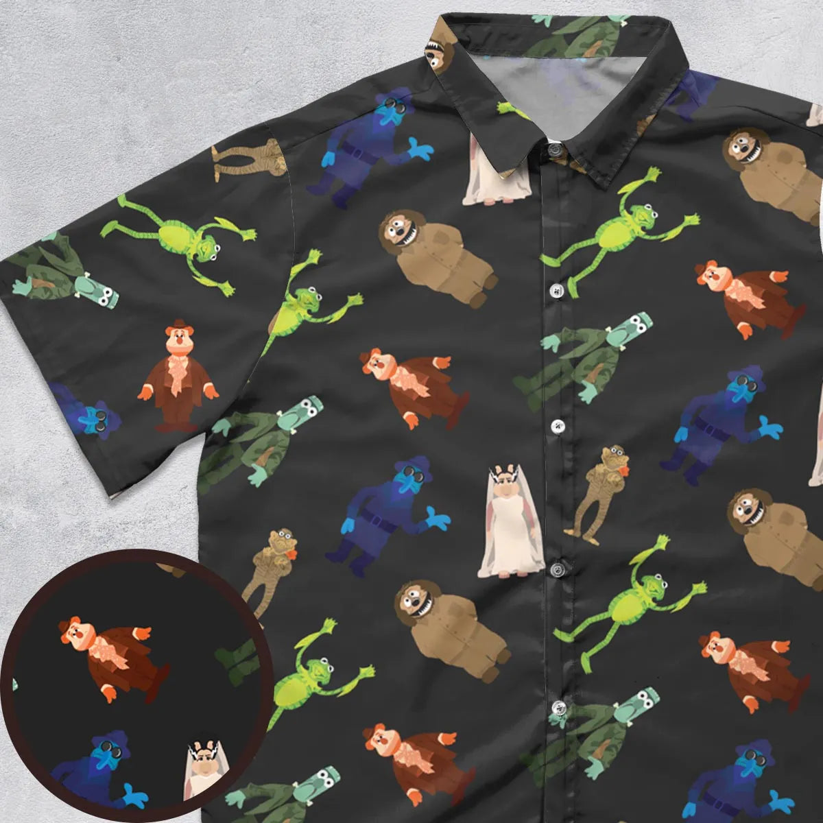 Short Sleeve Button Shirt - XQGCYG58
