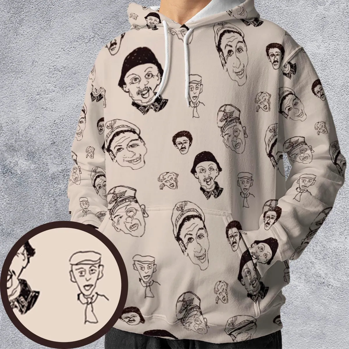 Full Print Hoodie - 7C4TM43K