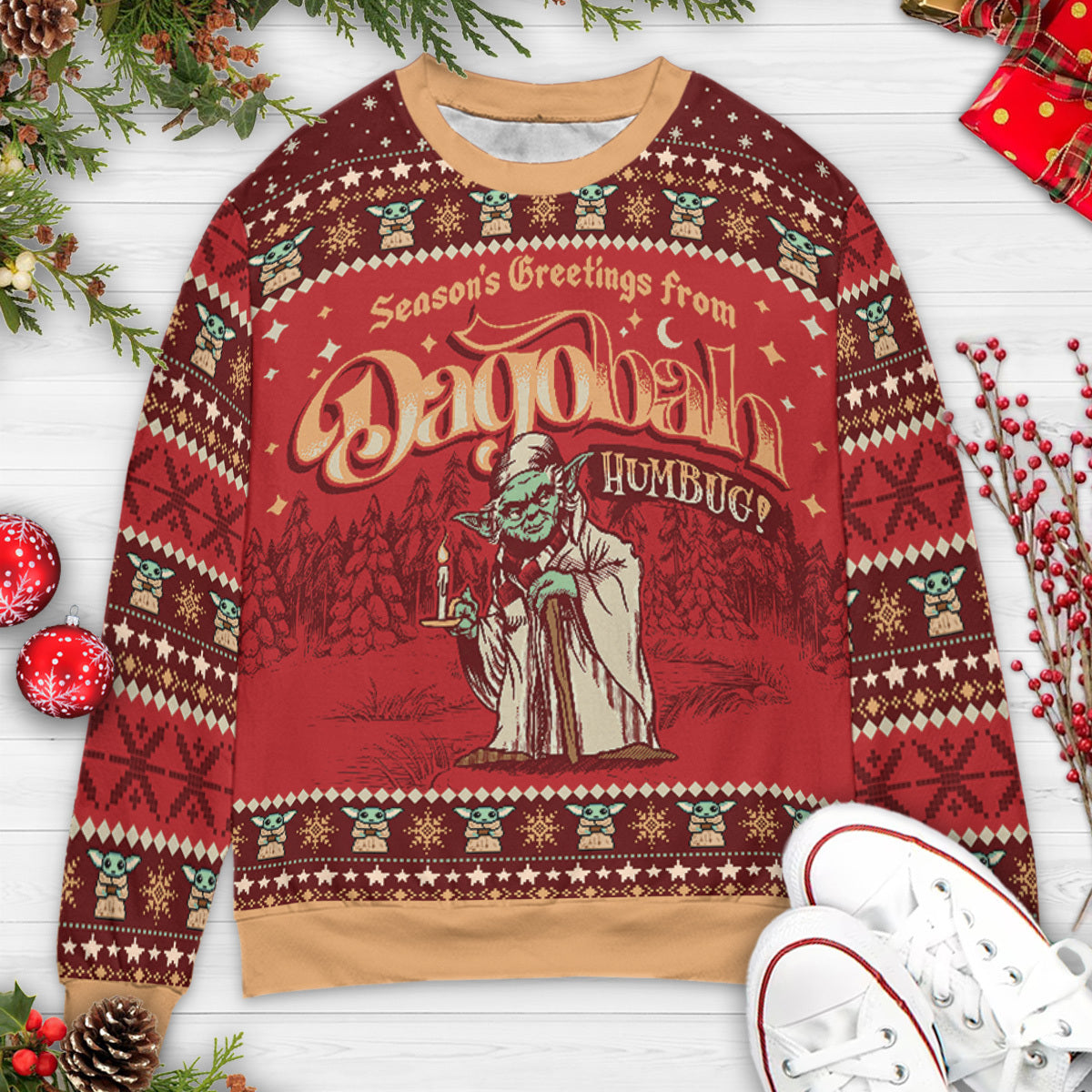 Ugly Christmas Sweatshirt - N66QS5CR