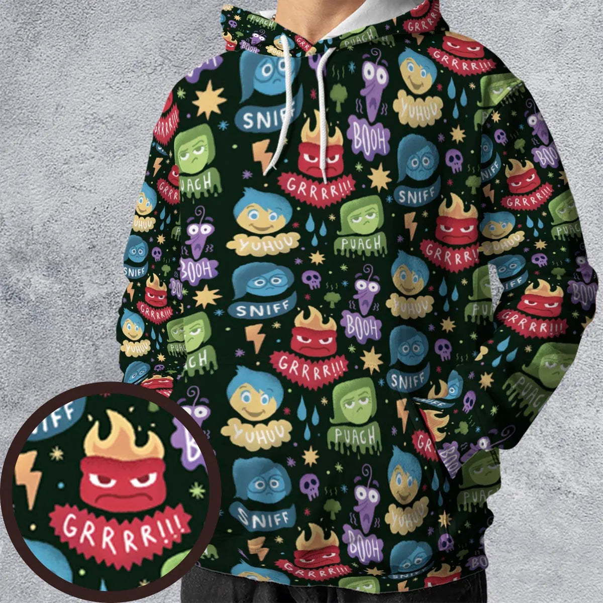 Full Print Hoodie - 1419VAGG
