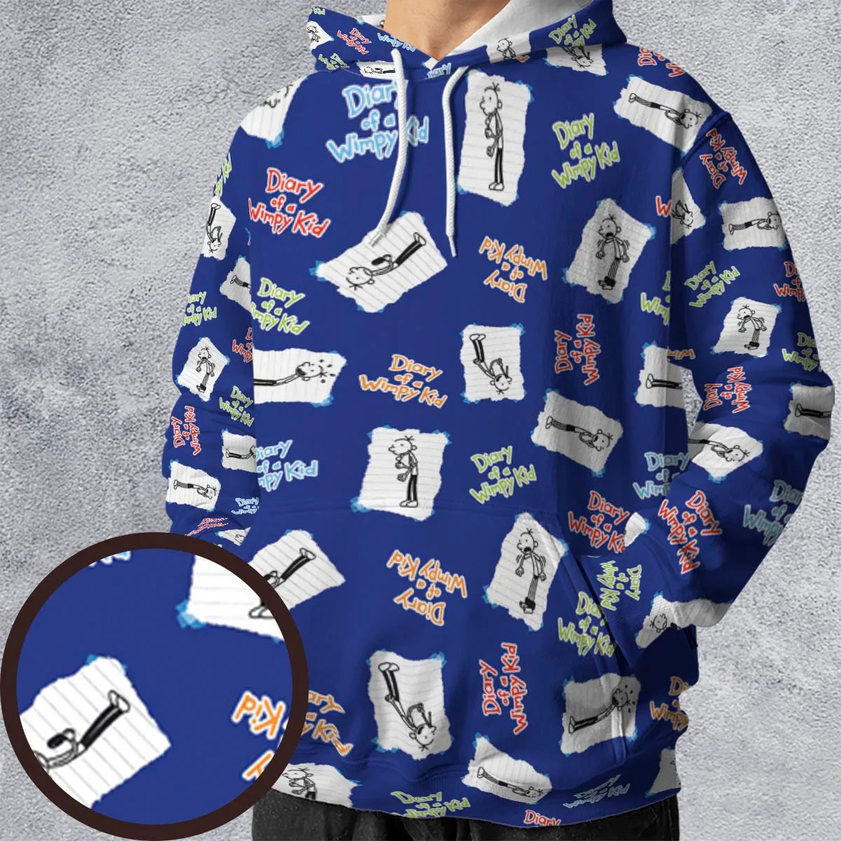 Full Print Hoodie - AJU6DERF