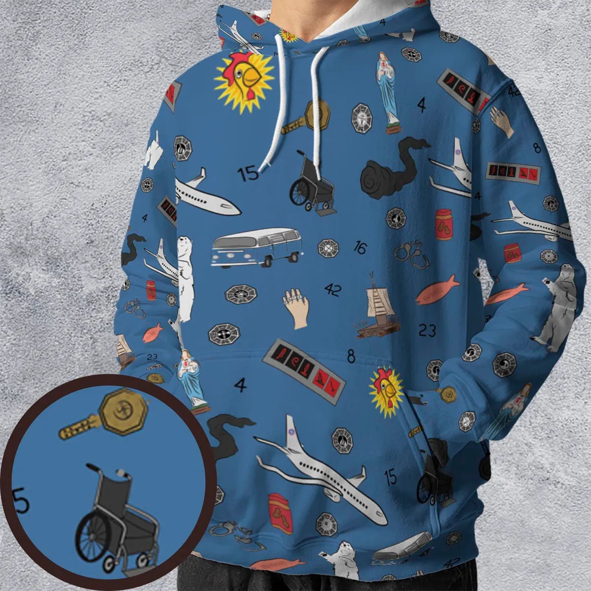 Full Print Hoodie - FQGQ937V